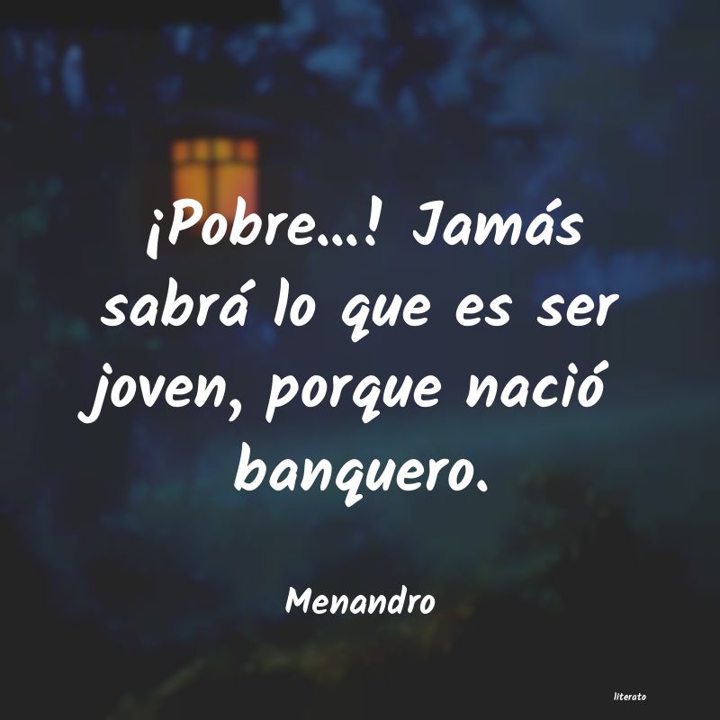 Frases de Menandro