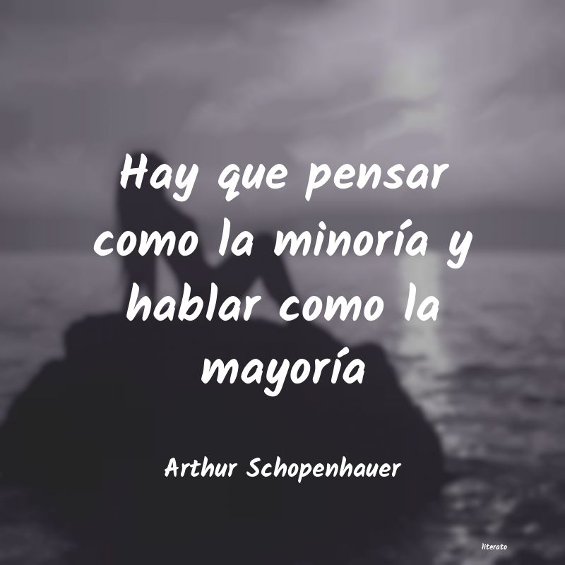 Frases de Arthur Schopenhauer