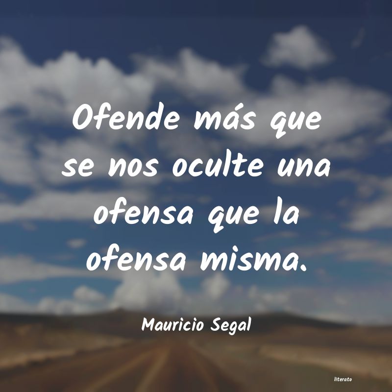 Frases de Mauricio Segal