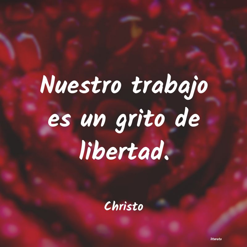 frases de Christo