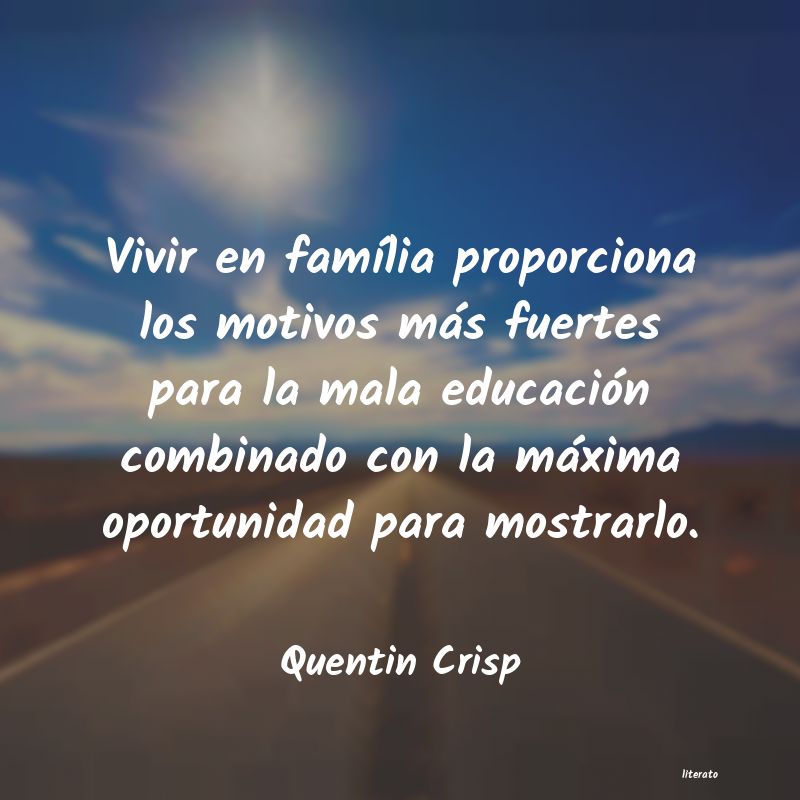 Frases de Quentin Crisp