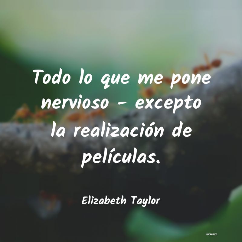 frases de Elizabeth Taylor