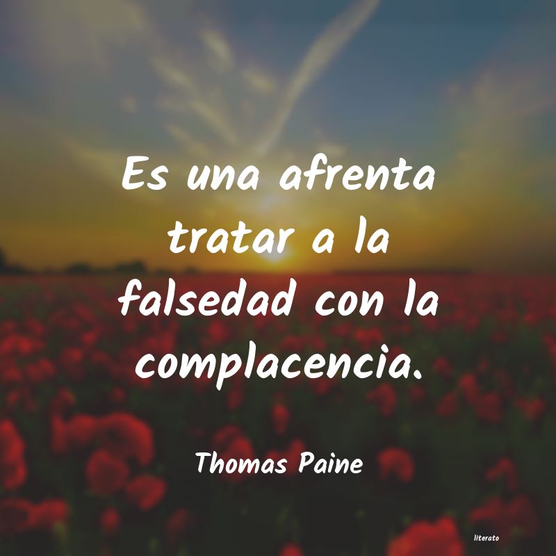 Frases de Thomas Paine