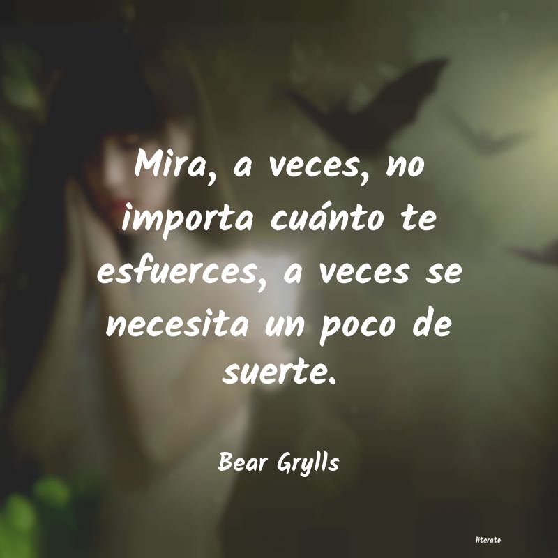 Frases de Bear Grylls