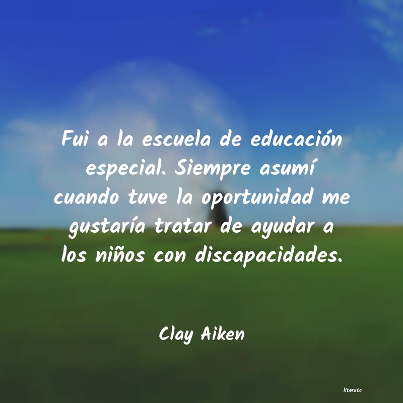 Frases de Clay Aiken