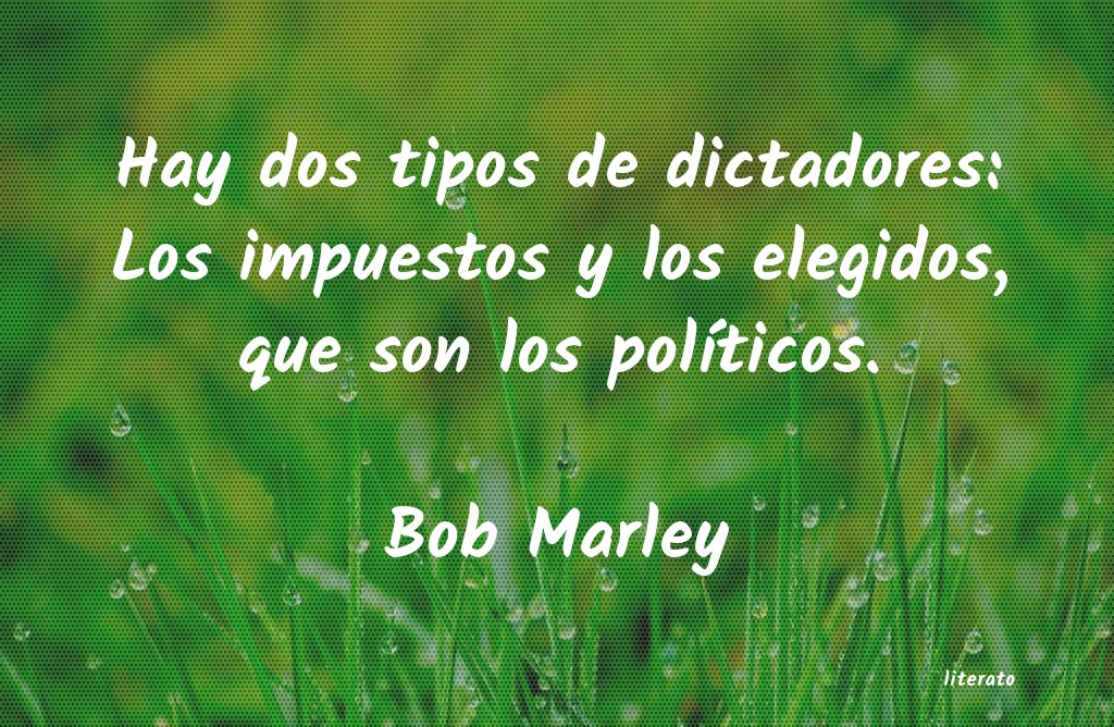 citas favoritas de bob marley