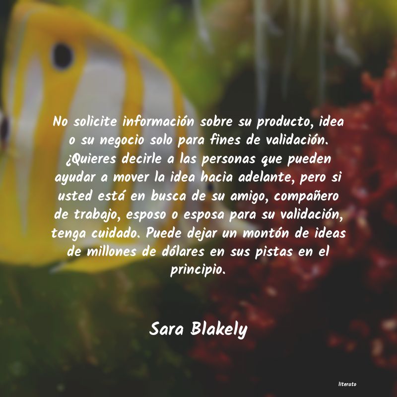frases de Sara Blakely