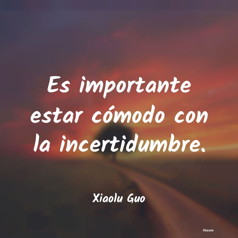 Frases de Xiaolu Guo