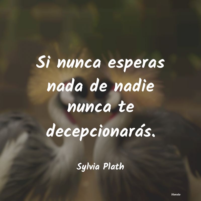 Frases de Sylvia Plath