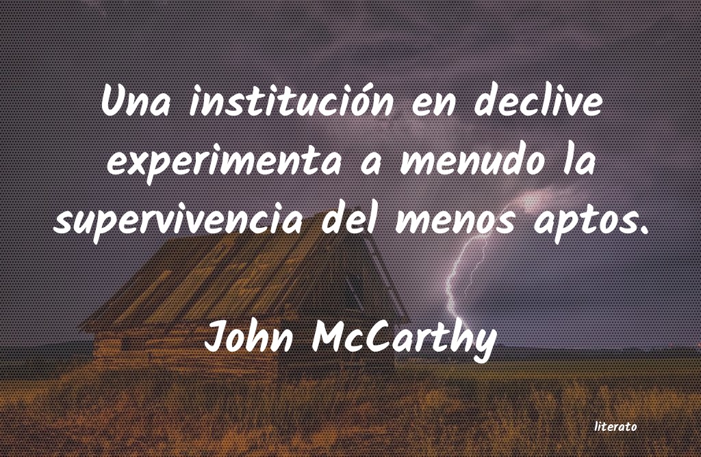 Frases de John McCarthy