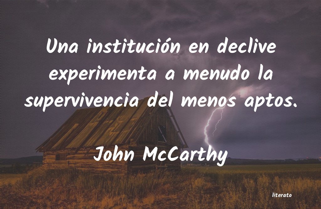 frases de John McCarthy