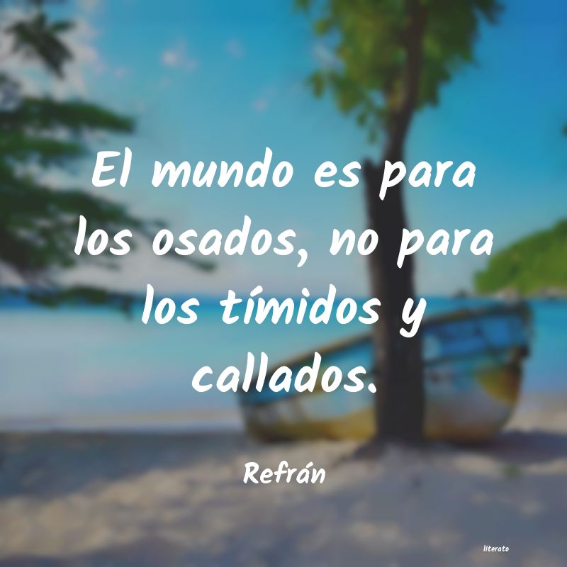 frases de Refrán