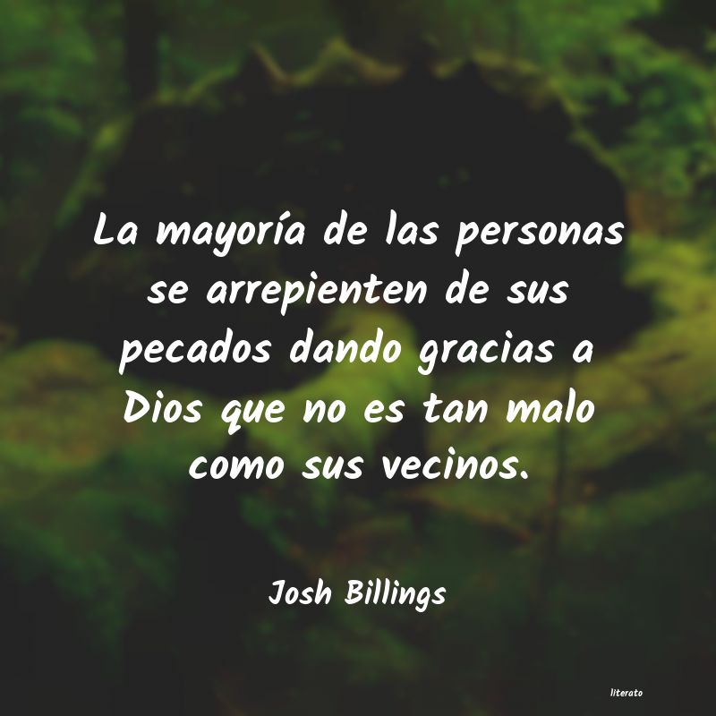 Frases de Josh Billings