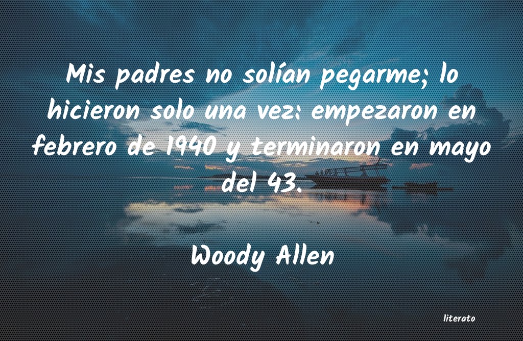 Frases de Woody Allen