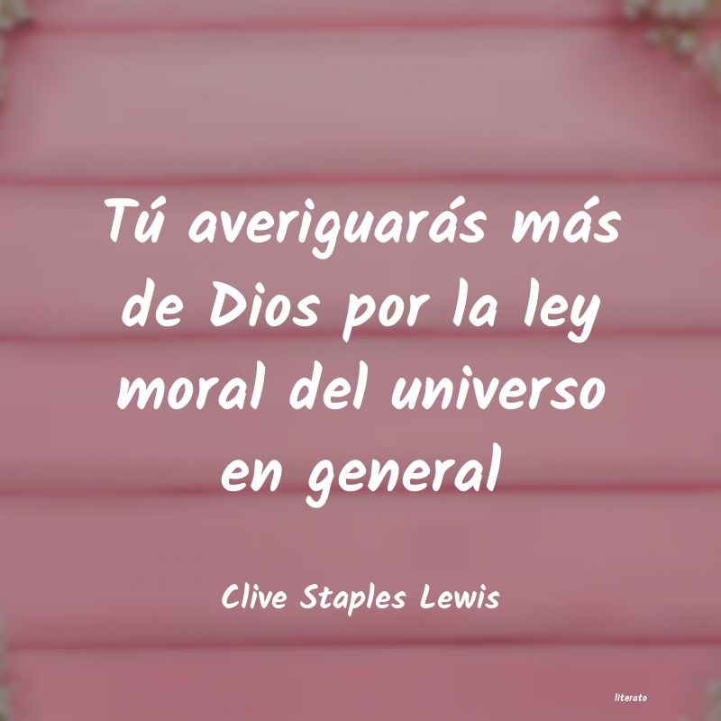 Frases de Clive Staples Lewis
