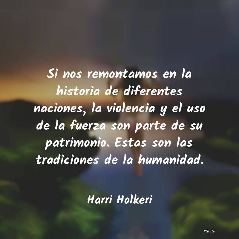 Frases de Harri Holkeri