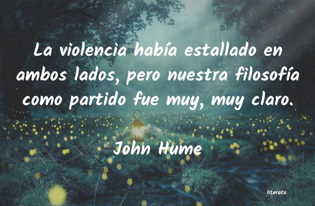 Frases de John Hume