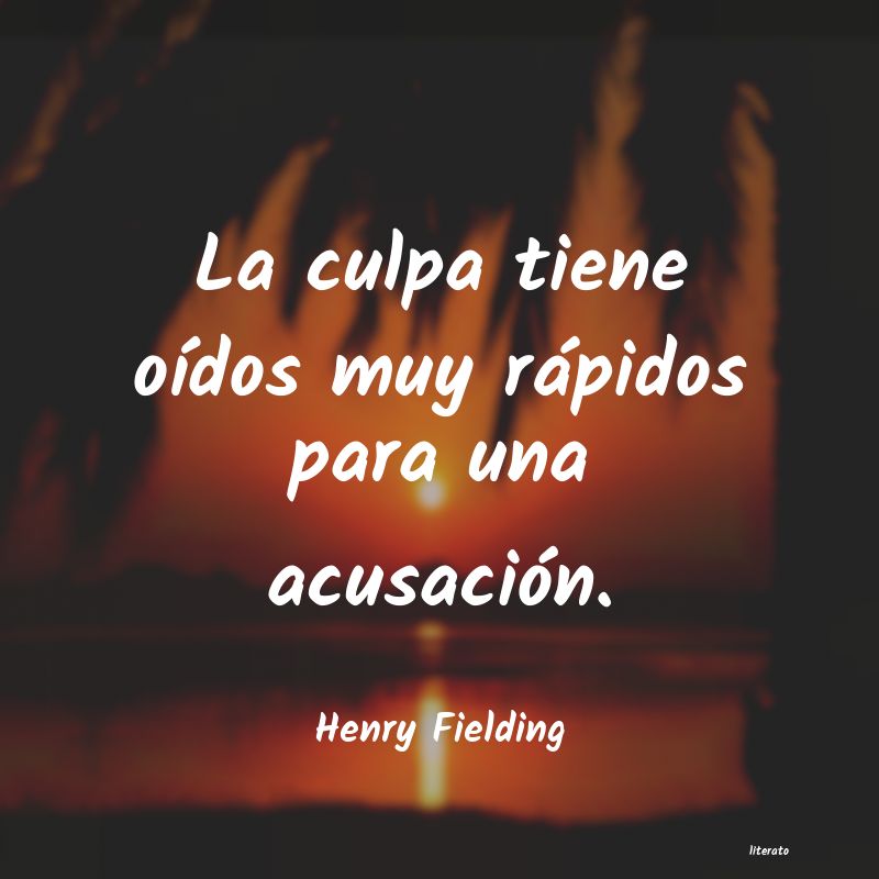 frases de Henry Fielding