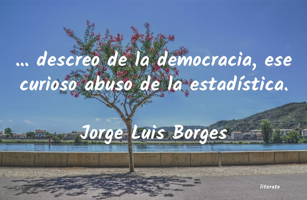 frases de Jorge Luis Borges