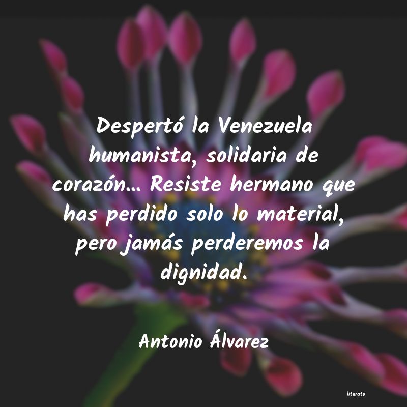 Frases de Antonio Álvarez