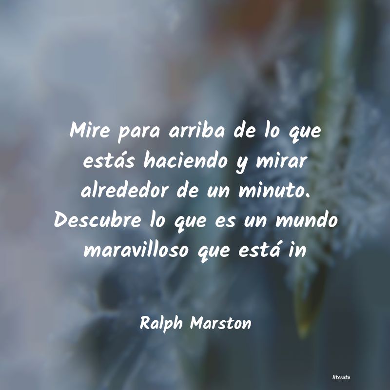 Frases de Ralph Marston