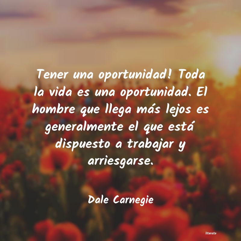 Frases de Dale Carnegie