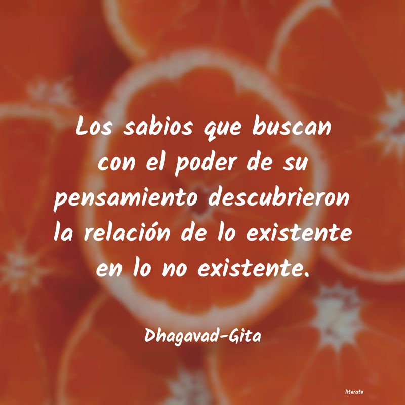 Frases de Dhagavad-Gita