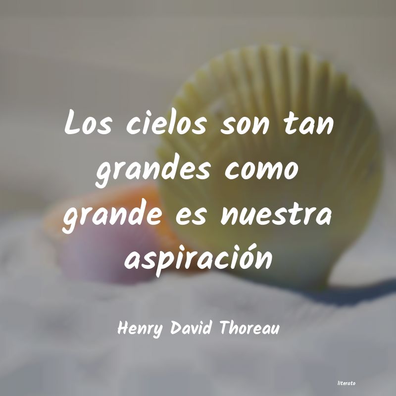 frases de Henry David Thoreau