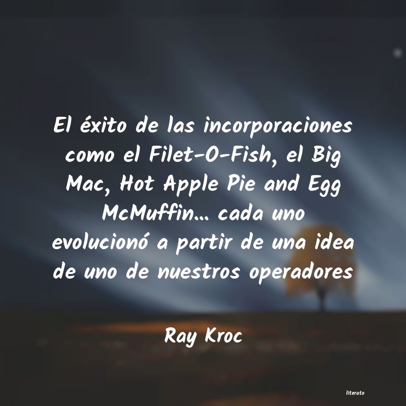 Frases de Ray Kroc