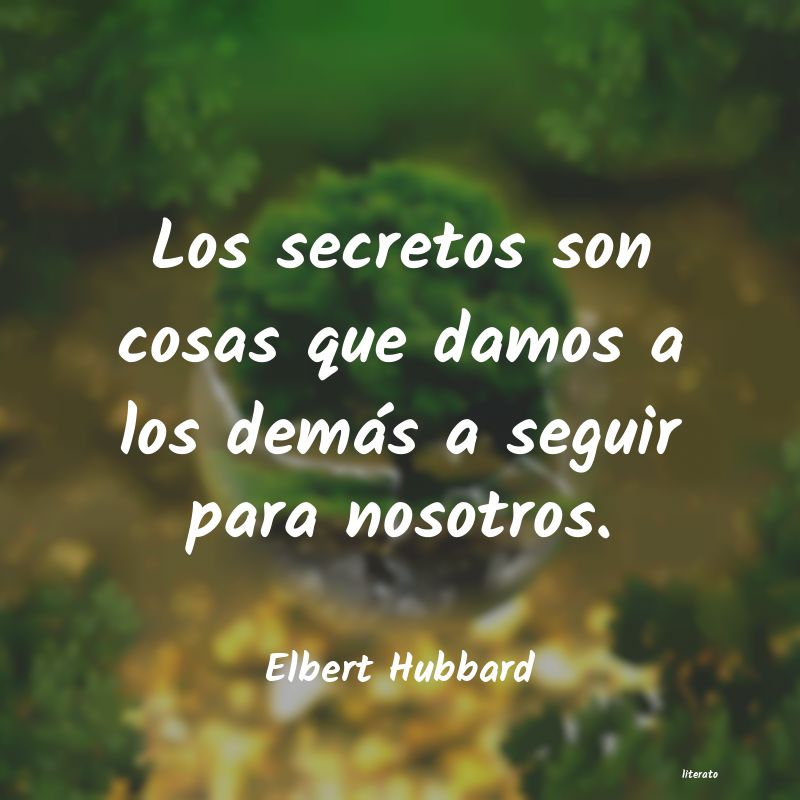 Frases de Elbert Hubbard