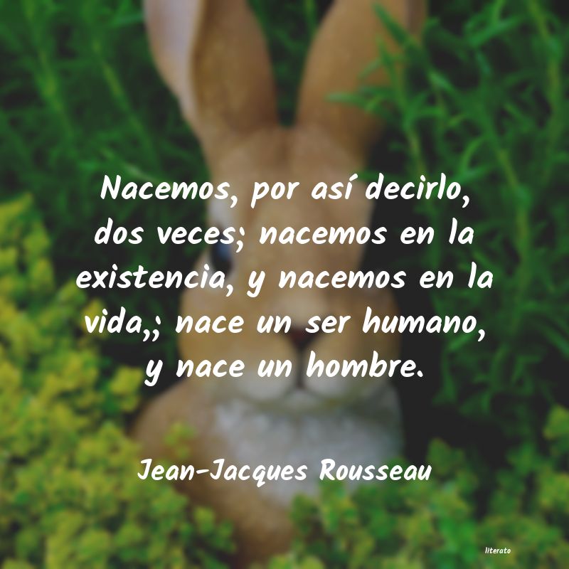 Frases de Jean-Jacques Rousseau