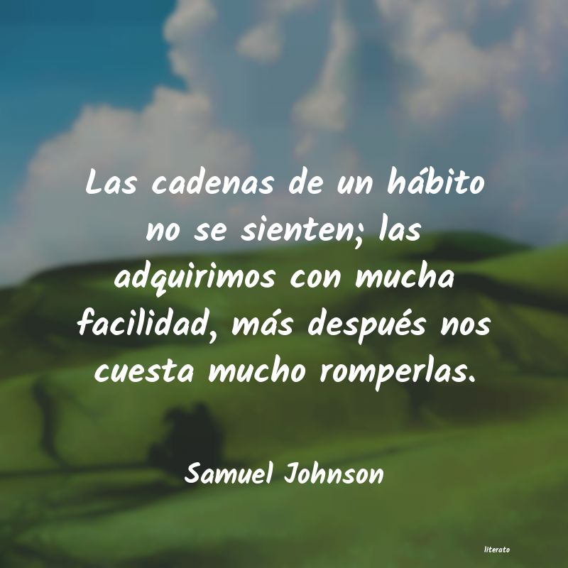 Frases de Samuel Johnson