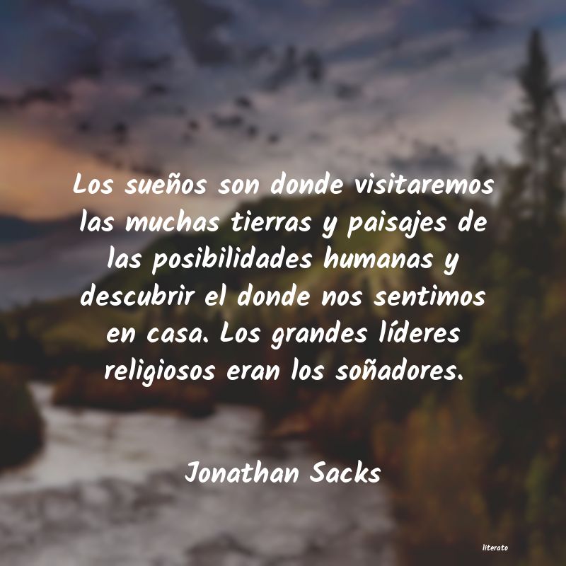 Frases de Jonathan Sacks