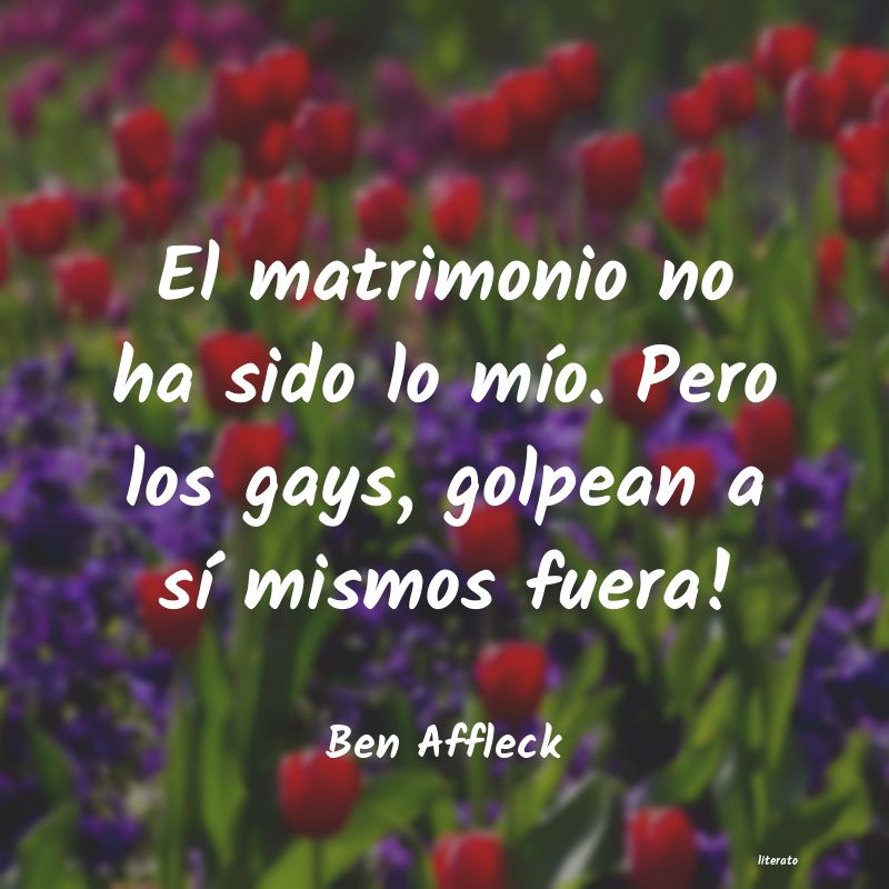 Frases de Ben Affleck