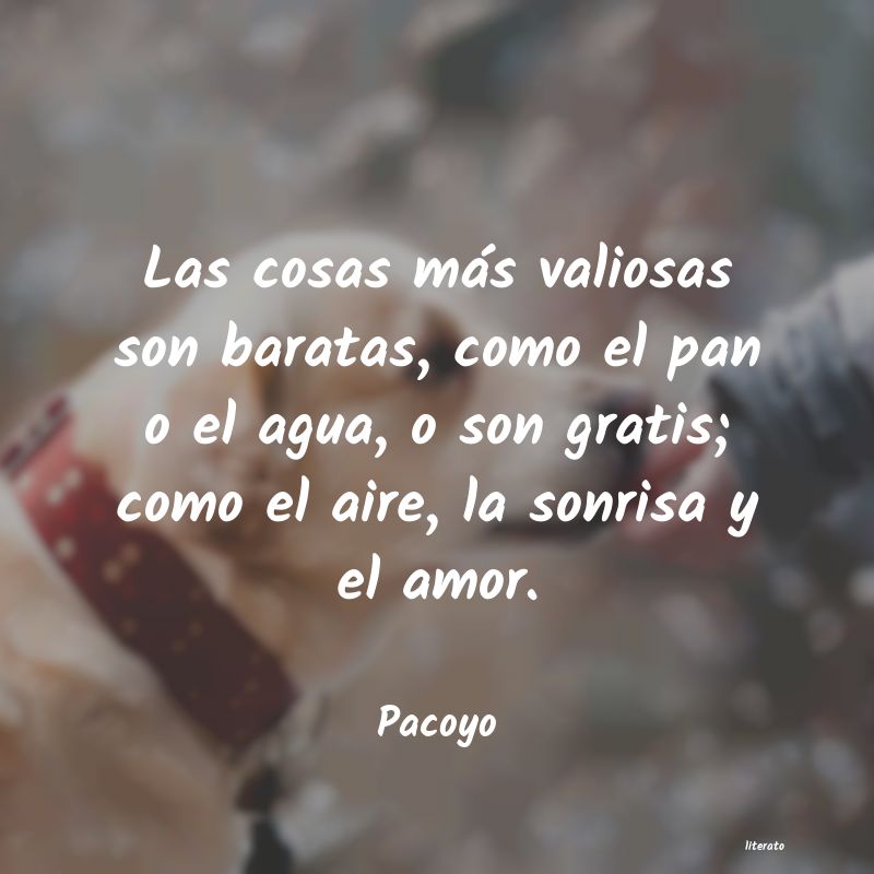 Frases de Pacoyo