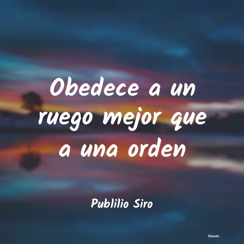 Frases de Publilio Siro