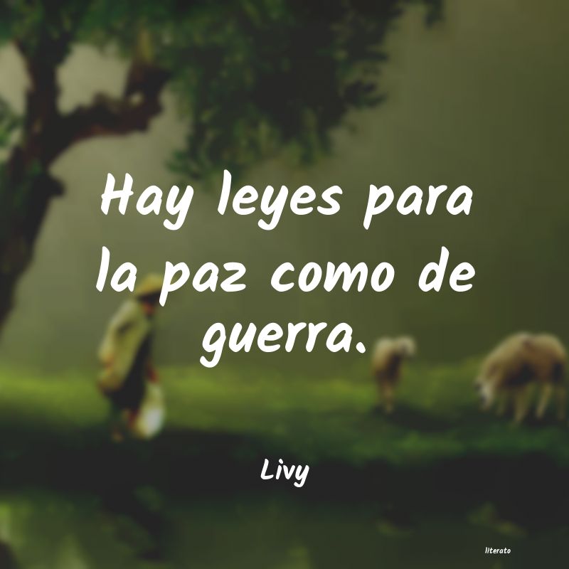 Frases de Livy