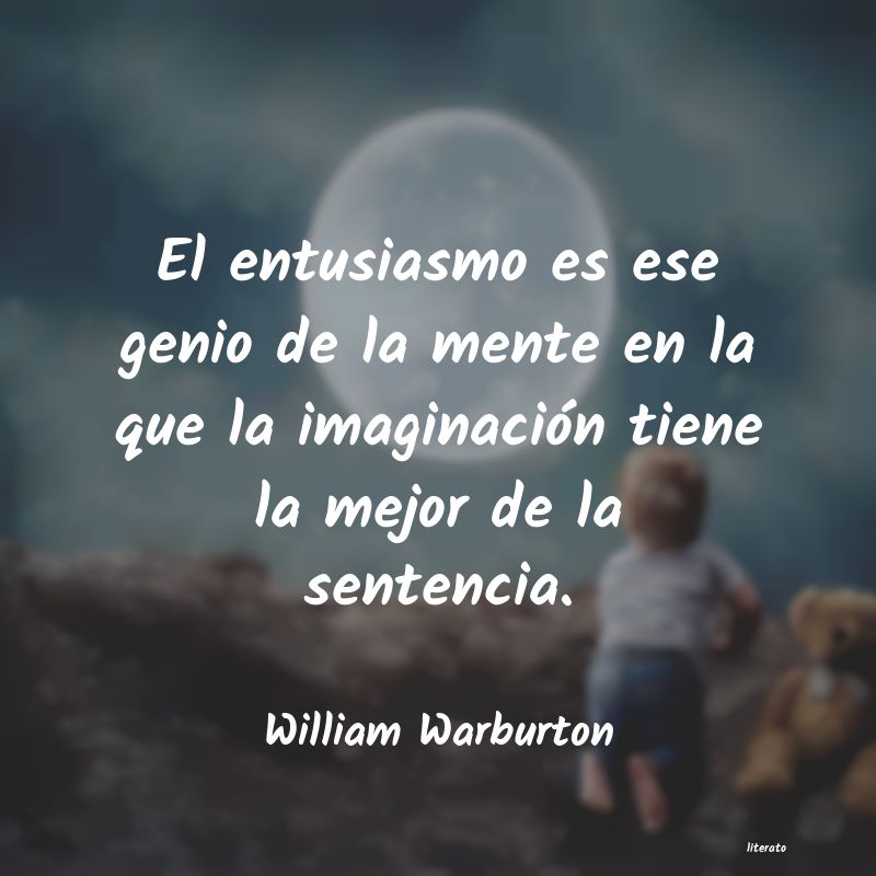 Frases de William Warburton