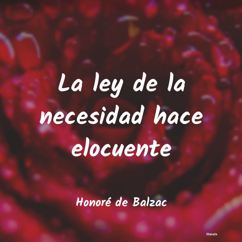 Frases de Honoré de Balzac