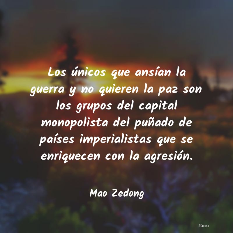 frases de Mao Zedong