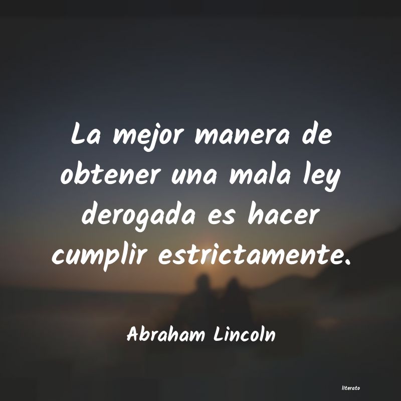 Frases de Abraham Lincoln