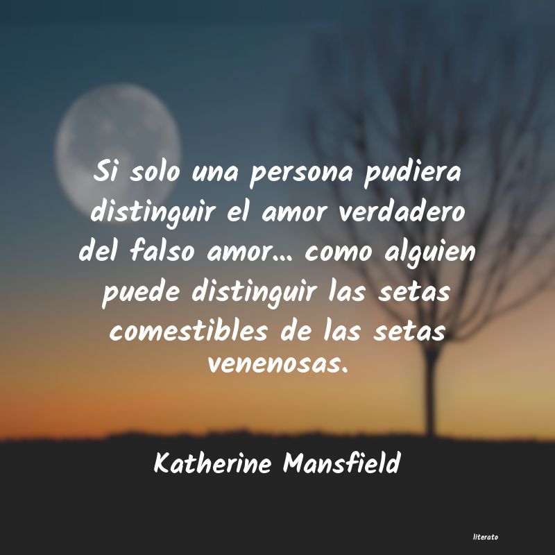 frases de Katherine Mansfield