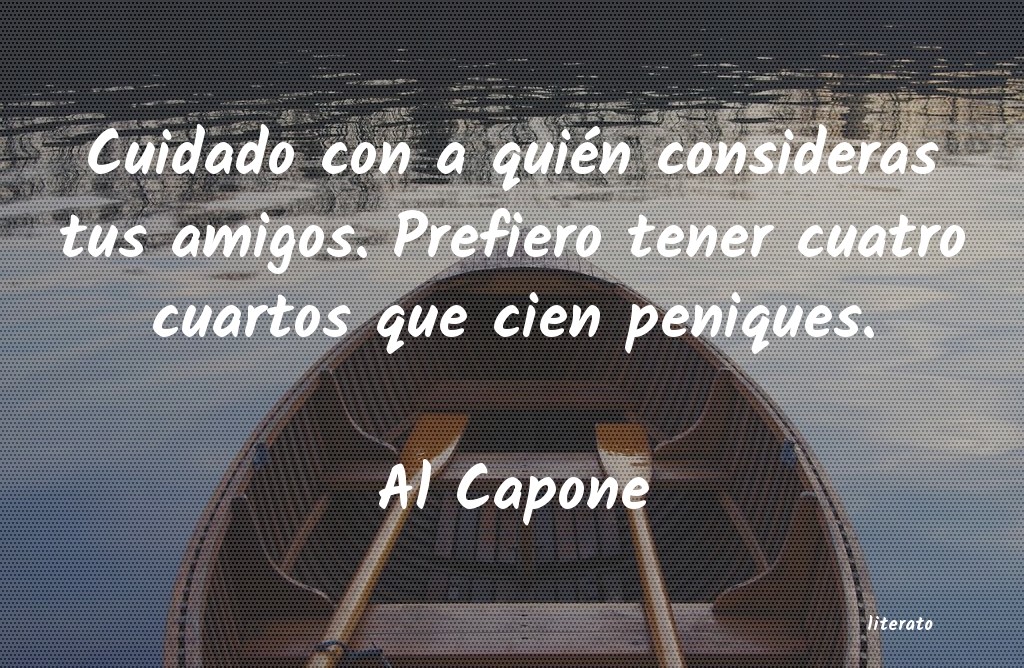Frases de Al Capone