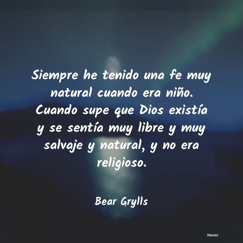 Frases de Bear Grylls