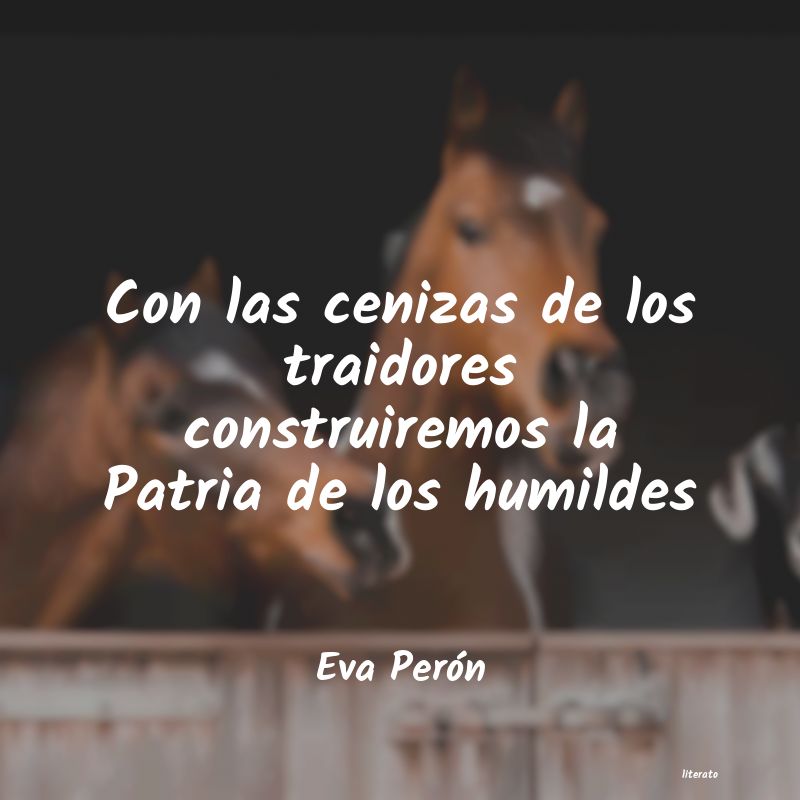 frases de Eva Perón