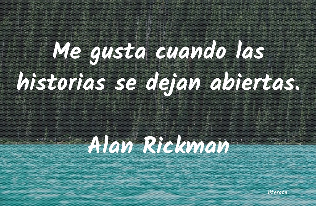 frases de Alan Rickman
