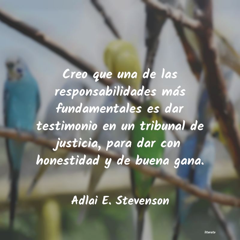 Frases de Adlai E. Stevenson