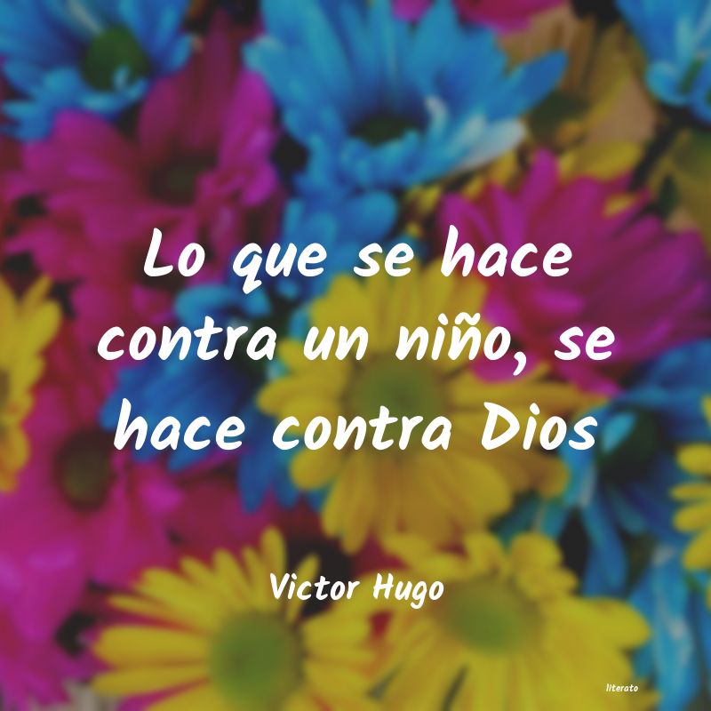 frases de Victor Hugo