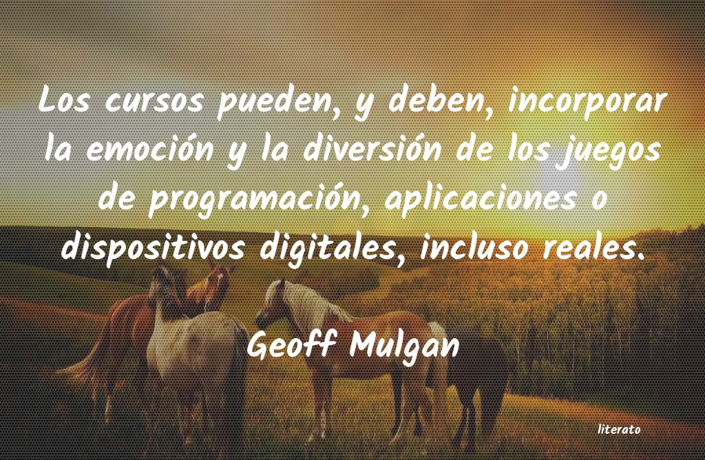 frases de Geoff Mulgan