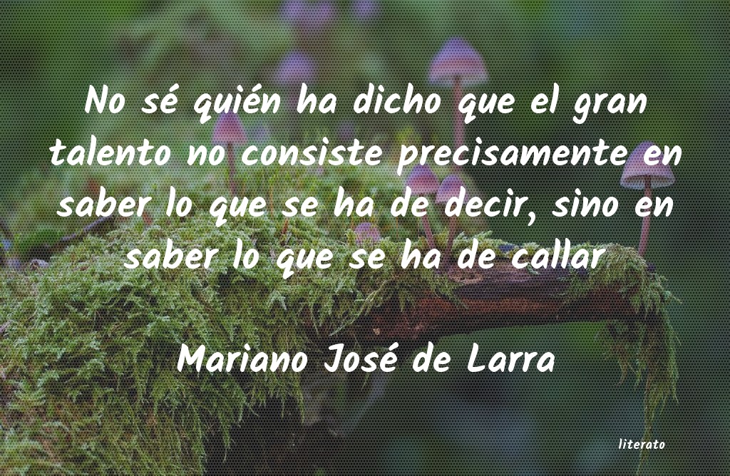 frases de Mariano José de Larra